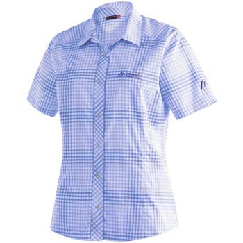 Maier Sports SANA SS BLUSE W (lilac/white check)