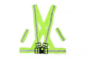 ORIGIN OUTDOORS REFLEKTORWESTE SET (neon gelb)