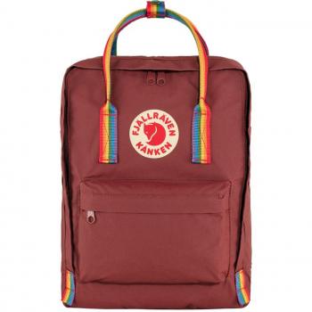 Fjällräven KANKEN RAINBOW (ox red/ rainbow pattern)