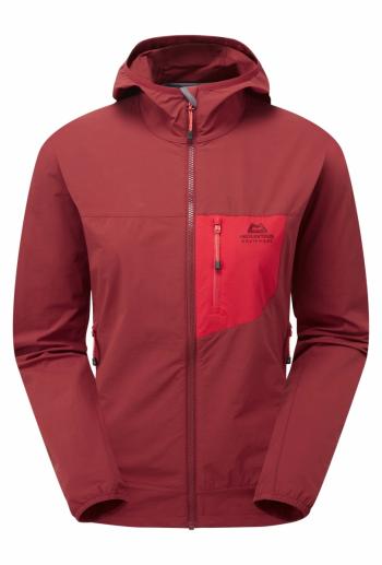 Mountain Equipment ECHO HOODED JACKET W (tibetanred/capsicum)