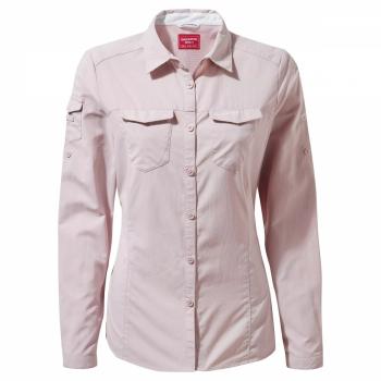 Craghoppers NosiLife ADVENTURE LS SHIRT W (brushed lilac)