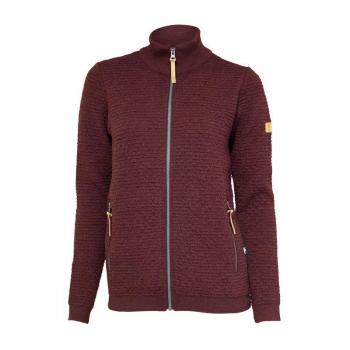 Ivanhoe of Sweden MOREL FULL ZIP W (ruby wine)