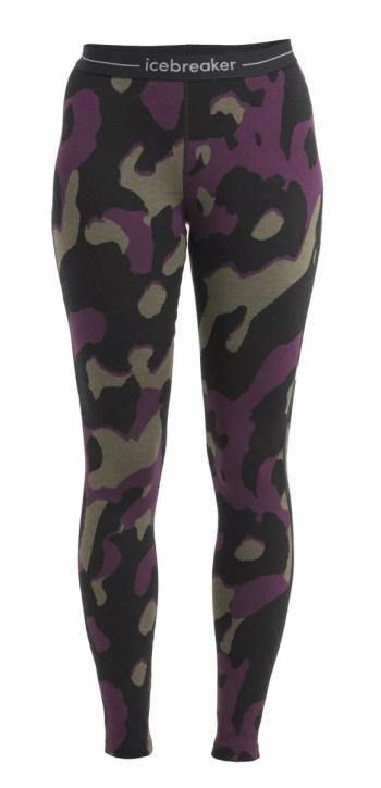 Icebreaker W 260 VERTEX LEGGINGS NATURAL SHADES (black/loden/nightshade/jet)