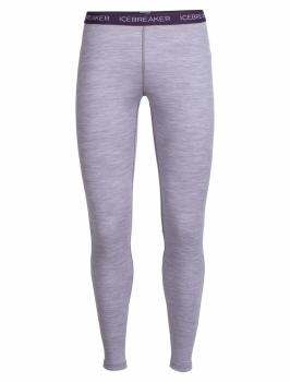 Icebreaker  WMNS OASIS LEGGINGS /  (Silk Hthr/Eggplant)