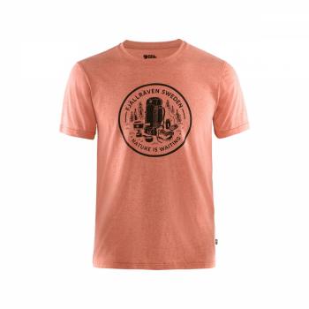 Fjällräven FIKAPAUS T-SHIRT (rowan red melange)