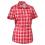 Jack Wolfskin FARO SHIRT WOMEN (red fire checks)