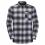 Jack Wolfskin LIGHT VALLEY SHIRT (ebony checks)