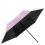 Knirps US.050 MANUAL UV Regenschirm (schwarz/coating rosa)