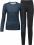 Tenson MABEL PRINT WOMENS SET (dark blue)
