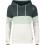 Chillaz WALCHSEE HOODIE W (green melange/light grey melange)