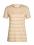 Icebreaker W GRANARY SS TEE STRIPE (sand/ecru)