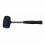 BASICNATURE GUMMIHAMMER MIT METALLSTIEL