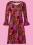 DuMilde PURPLE AND ORANGE HEAVEN DUALMINA Kleid