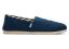 Toms W's CLASSIC ALPARGATA HERITAGE CANVAS (majolica blue)