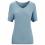 Icebreaker W DRAYDEN REVERSIBLE SS TOP (astral blue)