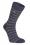 Ivanhoe of Sweden WOOL SOCK STRIPE (black)