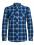 Icebreaker  MENS LODGE LS FLANNEL SHIRT (Largo/Midnight Navy/Plaid)