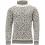 Devold SVALBARD SWEATER HIGH NECK (cameo/offwhite)