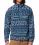 Columbia HELVETIA II PRINTED HALF SNAP FLEECE (everblue knitknot)