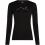 Icebreaker W 200 OASIS LS CREWE RAINER RIDGE (black)