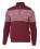 Ivanhoe of Sweden MATTIS HALF ZIP (rumba red)