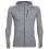 Icebreaker  MENS QUANTUM LS ZIP HOOD (Monsoon/Rocket)