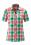 Maier Sports JARA SS BLUSE WOMEN (red/blue check)