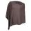 Ivanhoe of Sweden ECO CHESTNUT PONCHO (dark khaki)