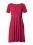 DuMilde ALWAYS DUALMINA SS Kleid (cerise)