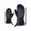 Ziener LARILO MITTEN GLOVE JUNIOR (black grey)