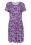 Lykka du Nord SILVELIANA SPRING ROSE Kleid (amethyst)