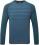 Mountain Equipment REDLINE LS TEE M (paprika/denim blue)