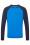 Mountain Equipment REDLINE LS TEE M (paprika/denim blue)